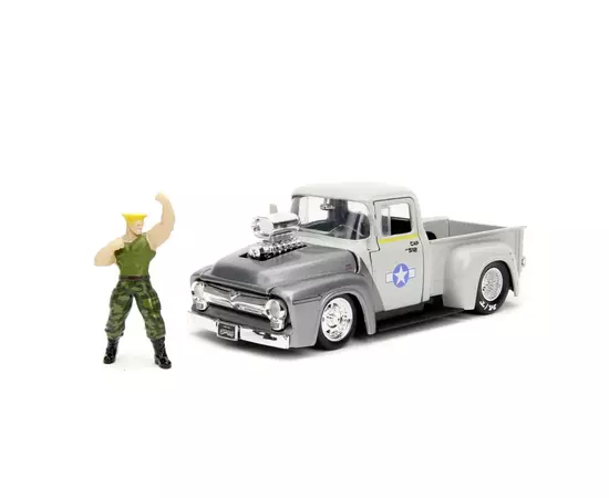 Машина Jada металева Вуличний боєць Форд Пікап з фігуркою Гайла, 1:24 (253255057), зображення 2 Машина Jada металева Вуличний боєць Форд Пікап з фігуркою Гайла, 1:24 (253255057), зображення 2