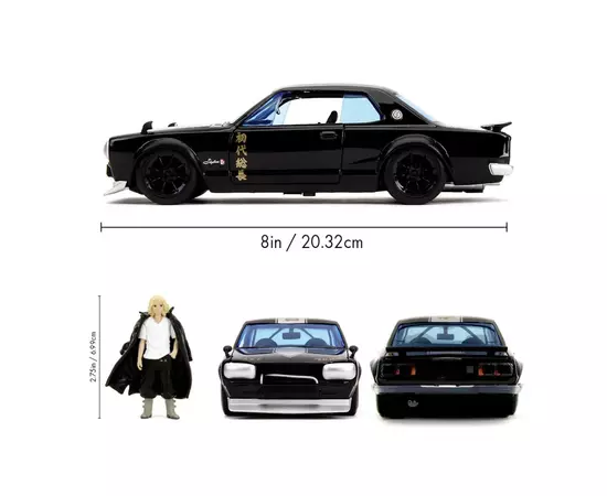 Машина Jada металева Месники Токіо Ніссан з фігуркою Мікі, 1:24 (253255064), зображення 6