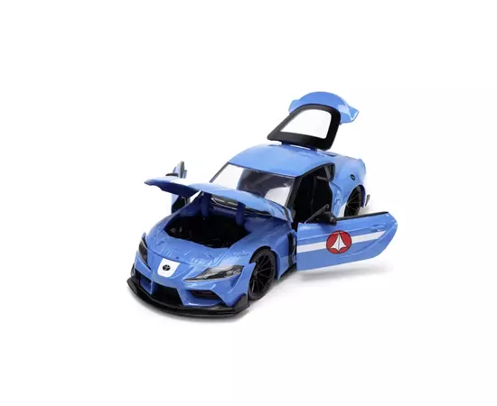 Машина Jada металева Роботех Тойота Супра з фігуркою Макса Стерлінг, 1:24 (253255051), зображення 4 Машина Jada металева Роботех Тойота Супра з фігуркою Макса Стерлінг, 1:24 (253255051), зображення 4