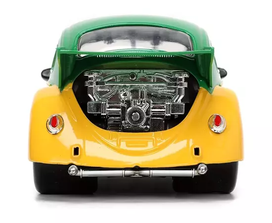 Машина Jada металева Черепашки-Ніндзя Фольксваген Бітл (1959) з фігуркою Мікеланджело, 1:24 (253285002), зображення 6 Машина Jada металева Черепашки-Ніндзя Фольксваген Бітл (1959) з фігуркою Мікеланджело, 1:24 (253285002), зображення 6