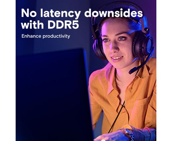 Модуль памяти для ноутбука SoDIMM DDR5 8GB 5200 MHz Micron (CT8G52C42S5), изображение 4 Модуль памяти для ноутбука SoDIMM DDR5 8GB 5200 MHz Micron (CT8G52C42S5), изображение 4