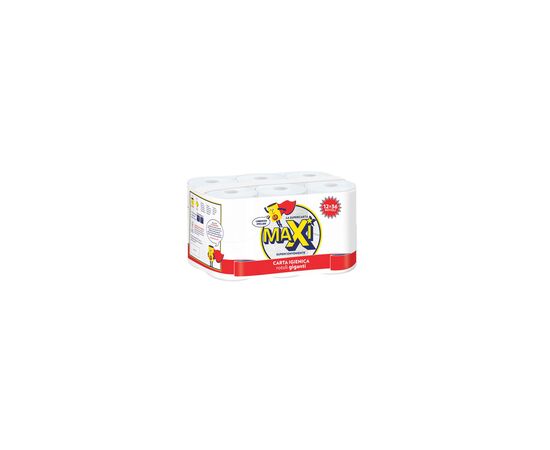 Туалетная бумага Maxi Household 2 слоя 35.1 м 12 рулонов (8011728011126)