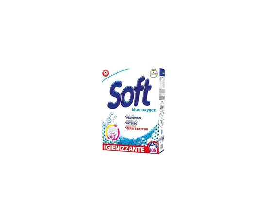 Пральний порошок Soft Blue Oxygen Універсальний з активним киснем 5.25 кг (8003640011506)