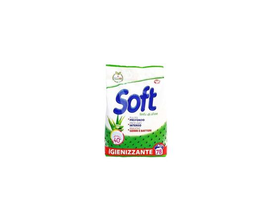 Стиральный порошок Soft Linfa di Aloe Универсальный с активным кислородом 3.9 кг (8003640015436)