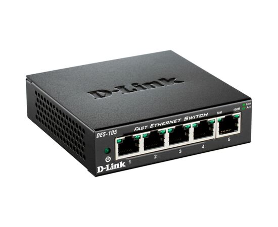 Коммутатор сетевой D-Link DES-105