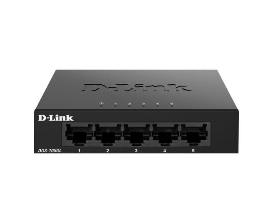 Коммутатор сетевой D-Link DGS-105GL, изображение 2 Коммутатор сетевой D-Link DGS-105GL, изображение 2