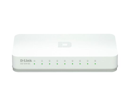 Коммутатор сетевой D-Link GO-SW-8E, изображение 2 Коммутатор сетевой D-Link GO-SW-8E, изображение 2