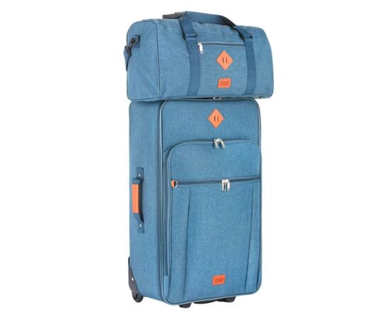 Дорожня сумка TravelZ Hipster 36 Jeans Blue (604375), зображення 6 Дорожня сумка TravelZ Hipster 36 Jeans Blue (604375), зображення 6