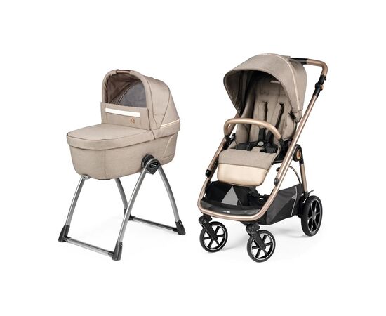 Коляска Peg-Perego 2 в 1 Veloce Belvedere с подставкой к люльке (Mon Amour) (PACK-VEL2100000011)