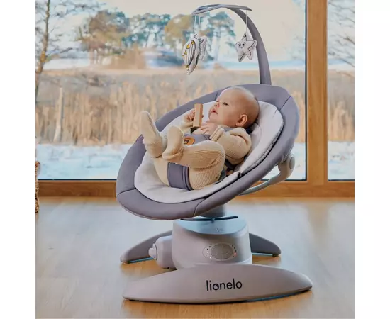 Кресло-качалка Lionelo Mell Grey stone (LO-MELL GREY STONE), изображение 11