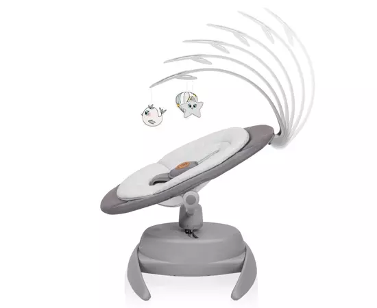 Кресло-качалка Lionelo Mell Grey stone (LO-MELL GREY STONE), изображение 4