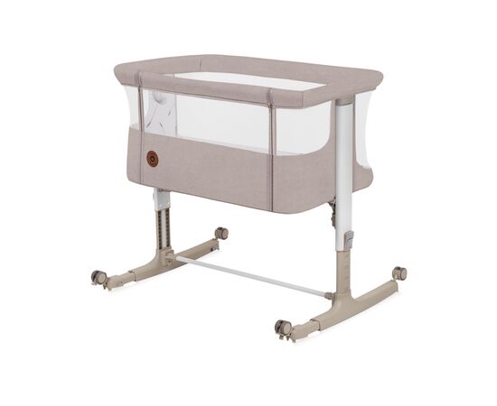 Кроватка Lionelo приставная AURORA BEIGE CAPPUCCINO (LO-AURORA BEIGE CAPPUCCINO), изображение 2