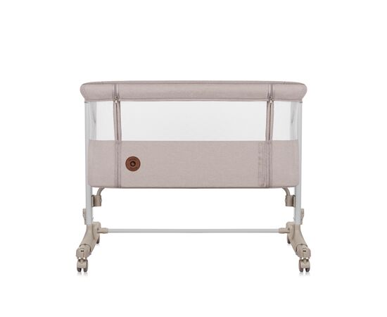 Кроватка Lionelo приставная AURORA BEIGE CAPPUCCINO (LO-AURORA BEIGE CAPPUCCINO), изображение 4