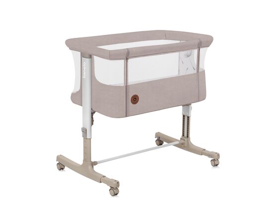 Кроватка Lionelo приставная AURORA BEIGE CAPPUCCINO (LO-AURORA BEIGE CAPPUCCINO)