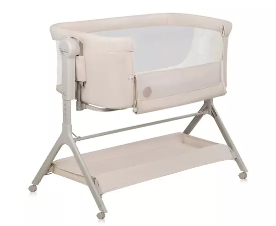 Кроватка Lionelo приставная LEONIE PLUS BEIGE SAND (LO-LEONIE PLUS BEIGE SAND), изображение 2
