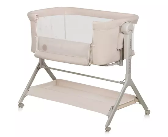 Кроватка Lionelo приставная LEONIE PLUS BEIGE SAND (LO-LEONIE PLUS BEIGE SAND), изображение 5