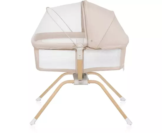 Ліжечко Lionelo приставна Malin Evo BEIGE NATURAL (LO-MALIN EVO BEIGE NATURAL), зображення 4 Ліжечко Lionelo приставна Malin Evo BEIGE NATURAL (LO-MALIN EVO BEIGE NATURAL), зображення 4