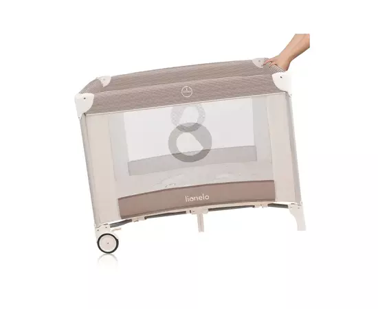 Детский манеж Lionelo Bonnie Beige Sand (LO-BONNIE BEIGE SAND), изображение 6 Детский манеж Lionelo Bonnie Beige Sand (LO-BONNIE BEIGE SAND), изображение 6