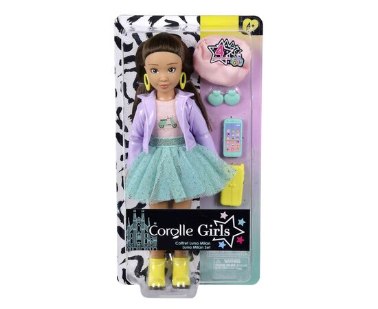 Кукла Corolle Girls Луна Фешн Милан с аксессуарами 28 см (9000600170), изображение 9 Кукла Corolle Girls Луна Фешн Милан с аксессуарами 28 см (9000600170), изображение 9