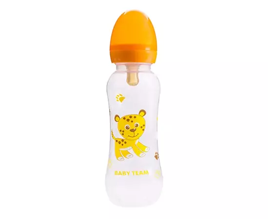 Бутылочка для кормления Baby Team С латексной соской 250 мл (4824428013109)