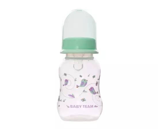 Бутылочка для кормления Baby Team С силиконовой соской 125 мл (4824428011112), изображение 3 Бутылочка для кормления Baby Team С силиконовой соской 125 мл (4824428011112), изображение 3