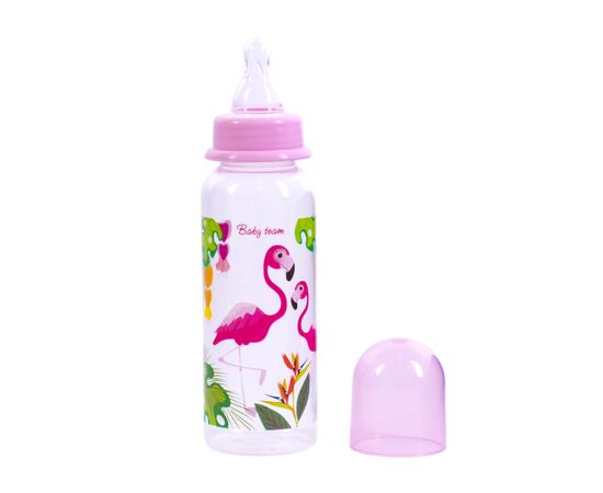 Бутылочка для кормления Baby Team С силиконовой соской 250 мл (4824428014106), изображение 2 Бутылочка для кормления Baby Team С силиконовой соской 250 мл (4824428014106), изображение 2