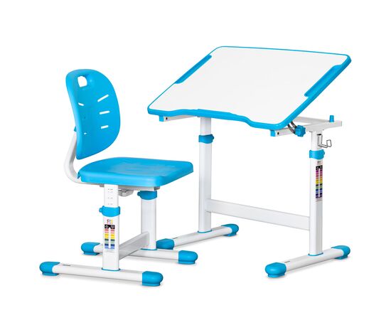 Парта со стулом Evo-kids Blue (Evo-07 Ergo BL)