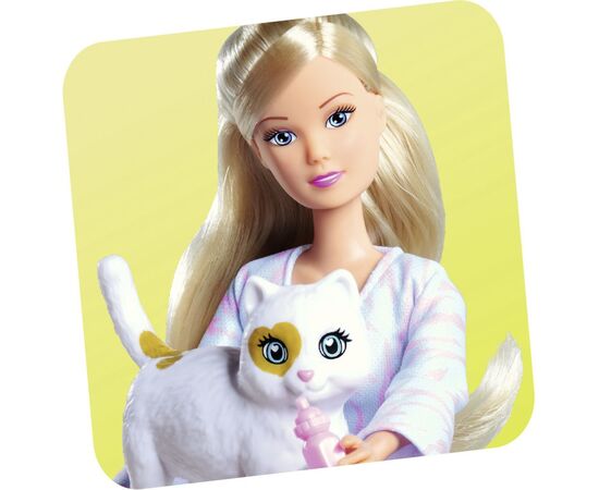 Кукла Simba набор Штеффи Беременная кошка с 2 котятами и аксессуарами (5733651), изображение 5 Кукла Simba набор Штеффи Беременная кошка с 2 котятами и аксессуарами (5733651), изображение 5