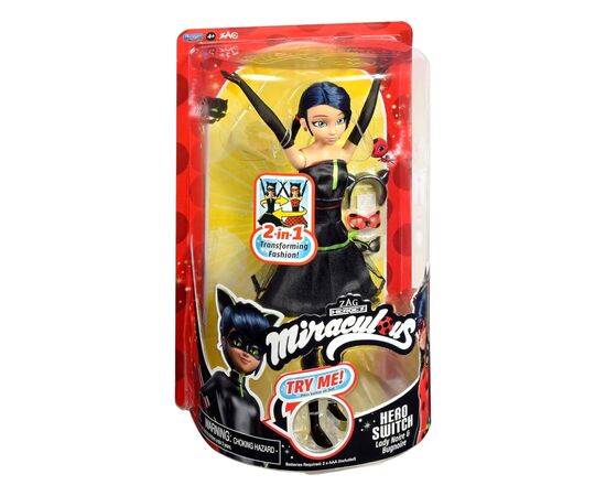 Кукла Miraculous интерактивная Леди Баг и Супер-Кот Дизайнерское перевоплощение (50414), изображение 7 Кукла Miraculous интерактивная Леди Баг и Супер-Кот Дизайнерское перевоплощение (50414), изображение 7