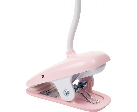 Настільна лампа Philips Donutclip 3Вт 4000K 1200мАг USB-A рожевий (929003179607), зображення 5 Настільна лампа Philips Donutclip 3Вт 4000K 1200мАг USB-A рожевий (929003179607), зображення 5