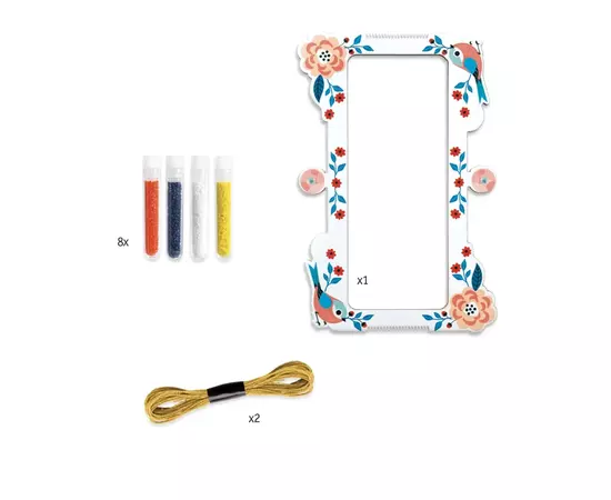 Набір для творчості Djeco Плетіння браслетів Яскраві браслети (DJ09838), зображення 3 Набір для творчості Djeco Плетіння браслетів Яскраві браслети (DJ09838), зображення 3