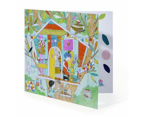 Набір для творчості Djeco Розфарбовування Ігрові намети Ніни (DJ09683), зображення 4