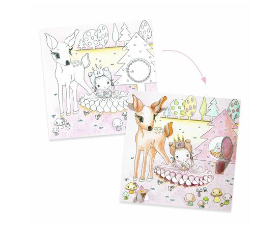 Набір для творчості Djeco Розфарбовування Маленькі віконця Пупі (DJ09699), зображення 2 Набір для творчості Djeco Розфарбовування Маленькі віконця Пупі (DJ09699), зображення 2