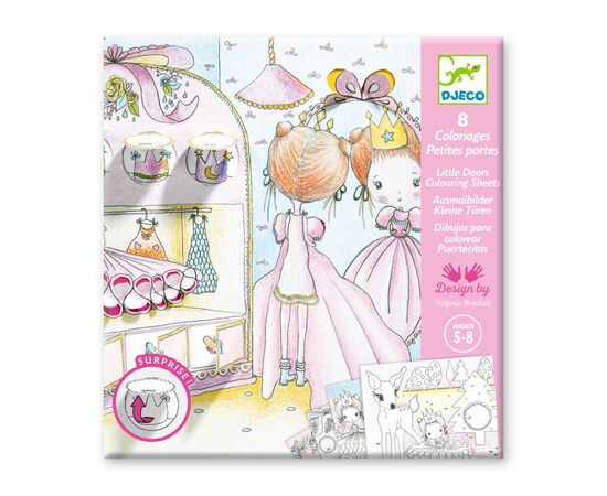 Набір для творчості Djeco Розфарбовування Маленькі віконця Пупі (DJ09699), зображення 6 Набір для творчості Djeco Розфарбовування Маленькі віконця Пупі (DJ09699), зображення 6