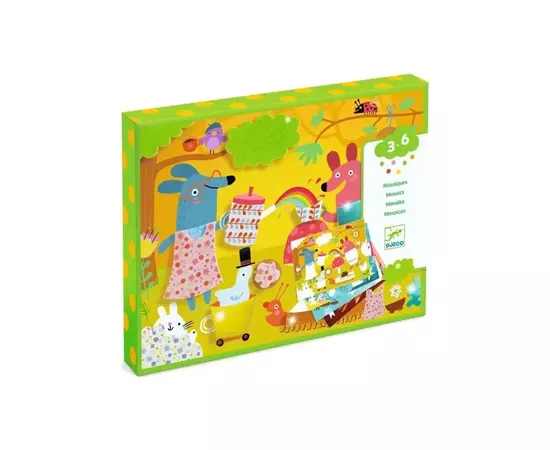 Набір для творчості Djeco Колаж Весела піна (DJ09869), зображення 2 Набір для творчості Djeco Колаж Весела піна (DJ09869), зображення 2