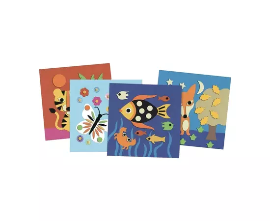 Набор для творчества Djeco Аппликация Сладкая природа (DJ09864), изображение 2