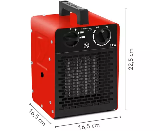 Обогреватель Trotec TDS 10C, изображение 9 Обогреватель Trotec TDS 10C, изображение 9