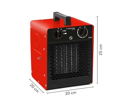 Обогреватель Trotec TDS 20C, изображение 3 Обогреватель Trotec TDS 20C, изображение 3