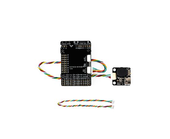 Полетный контроллер (FC) Hobbyporter H743-Wing V3 (HP0010.9959), изображение 2 Полетный контроллер (FC) Hobbyporter H743-Wing V3 (HP0010.9959), изображение 2