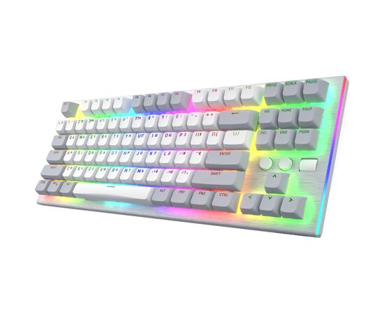 Клавиатура Hator Gravity TKL Orange USB White (HTK561UA), изображение 4 Клавиатура Hator Gravity TKL Orange USB White (HTK561UA), изображение 4