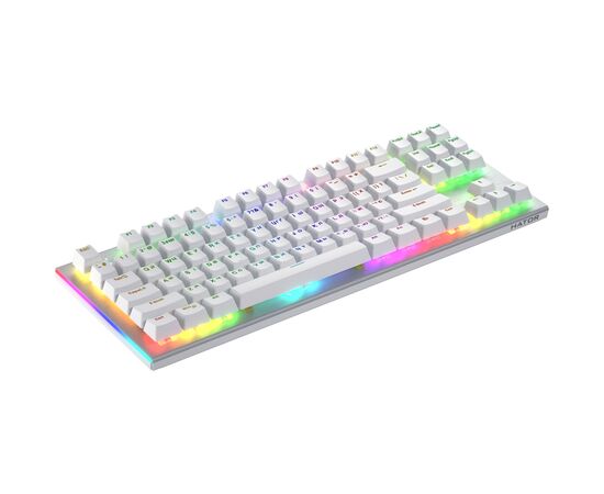 Клавиатура Hator Gravity X TKL Orange USB White (HTK551UA), изображение 5 Клавиатура Hator Gravity X TKL Orange USB White (HTK551UA), изображение 5