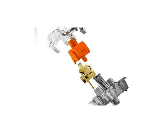 Клавиатура Hator Gravity X TKL Orange USB White (HTK551UA), изображение 9 Клавиатура Hator Gravity X TKL Orange USB White (HTK551UA), изображение 9