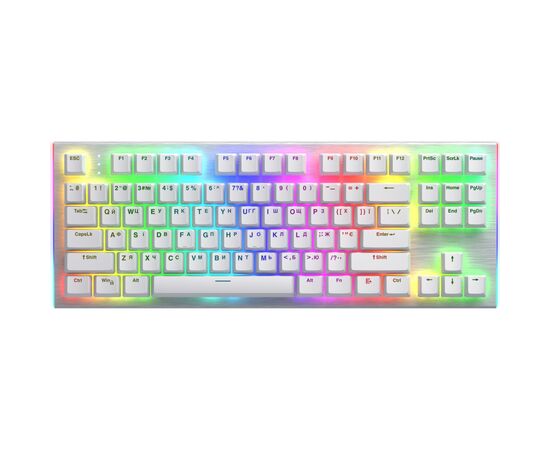 Клавіатура Hator Gravity X TKL Orange USB White (HTK551UA)