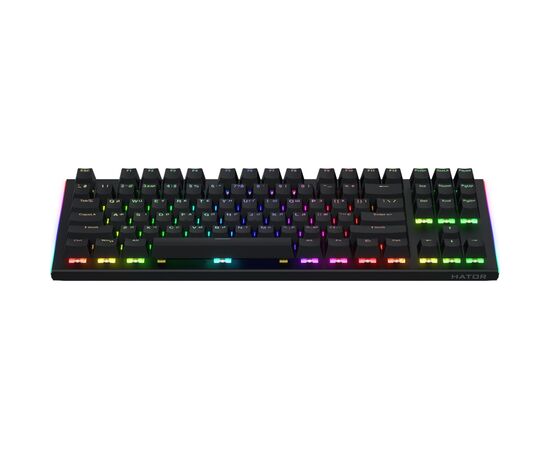 Клавиатура Hator Gravity X TKL Orange USB Black (HTK550UA), изображение 3 Клавиатура Hator Gravity X TKL Orange USB Black (HTK550UA), изображение 3