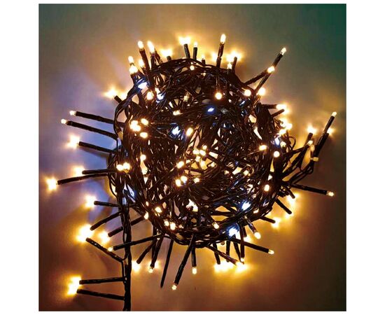 Гирлянда ColorWay Мишура-водопад LED 250 5 м 150 теплый статический+100 белый водопад (CW-G-250L5VMC), изображение 2 Гирлянда ColorWay Мишура-водопад LED 250 5 м 150 теплый статический+100 белый водопад (CW-G-250L5VMC), изображение 2