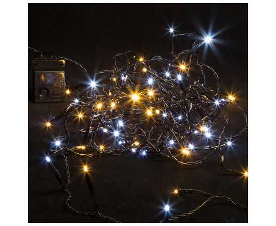 Гирлянда ColorWay Мишура-водопад LED 250 5 м 150 теплый статический+100 белый водопад (CW-G-250L5VMC), изображение 7 Гирлянда ColorWay Мишура-водопад LED 250 5 м 150 теплый статический+100 белый водопад (CW-G-250L5VMC), изображение 7