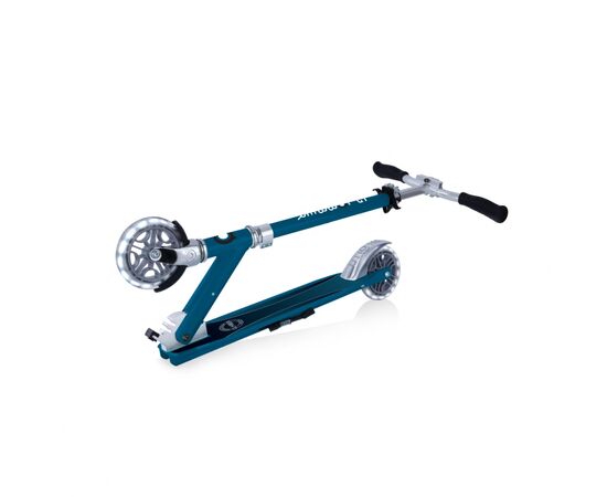 Самокат Globber Flow Element Lights колеса с подсветкой до 100 кг. 5+ Синий (721-300), изображение 7 Самокат Globber Flow Element Lights колеса с подсветкой до 100 кг. 5+ Синий (721-300), изображение 7