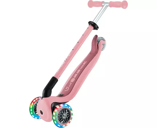 Самокат Globber Globber Go Up Active Темно-розовый до 20/50 кг Светящиеся колеса (744-210), изображение 11 Самокат Globber Globber Go Up Active Темно-розовый до 20/50 кг Светящиеся колеса (744-210), изображение 11