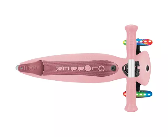 Самокат Globber Globber Go Up Active Темно-розовый до 20/50 кг Светящиеся колеса (744-210), изображение 9 Самокат Globber Globber Go Up Active Темно-розовый до 20/50 кг Светящиеся колеса (744-210), изображение 9