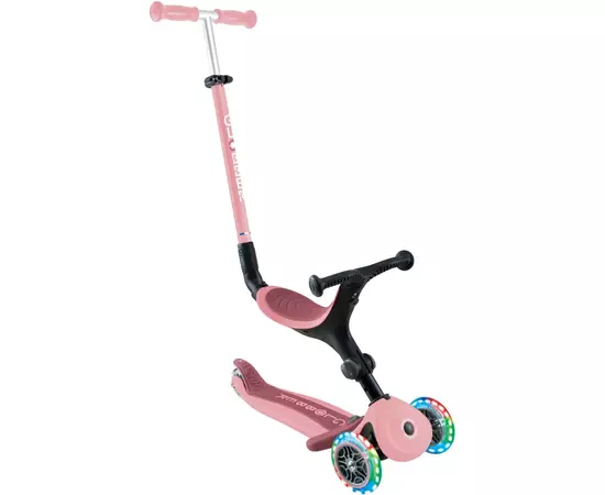 Самокат Globber Globber Go Up Active Темно-розовый до 20/50 кг Светящиеся колеса (744-210)